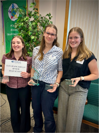 3RD PLACE GOVERNOR MIFFLIN GOLD TEAM