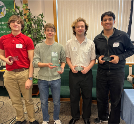 2ND PLACE GOVERNOR MIFFLIN MAROON TEAM